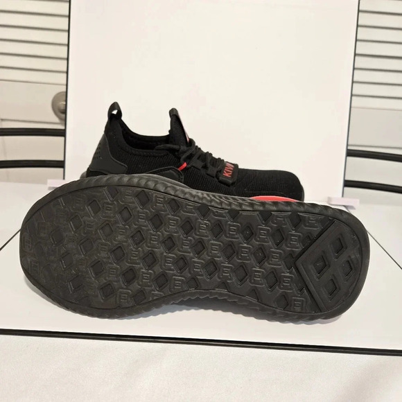 Kivini Black Steel Toe Sneakers – Protective and Stylish - Picture 2 of 9